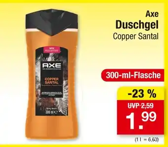 Zimmermann Axe duschgel copper santal Angebot