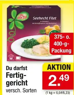 Zimmermann Du darfst fertiggericht Angebot