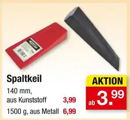 Zimmermann Spaltkeil aus kunststoff Angebot