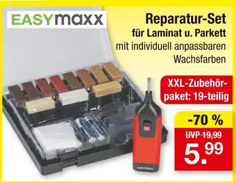 Zimmermann Easymaxx reparatur-set für laminat und parkett Angebot