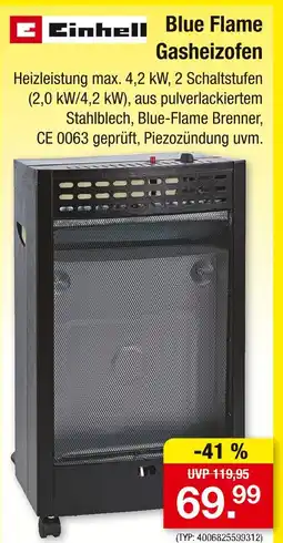 Zimmermann Einhell blue flame gasheizofen Angebot