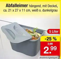 Zimmermann Abfalleimer Angebot