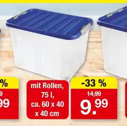 Zimmermann Box mit rollen Angebot