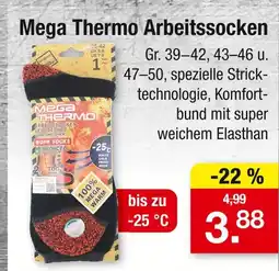Zimmermann Mega thermo arbeitssocken Angebot