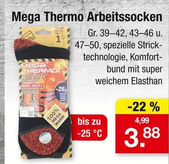 Zimmermann Mega thermo arbeitssocken Angebot