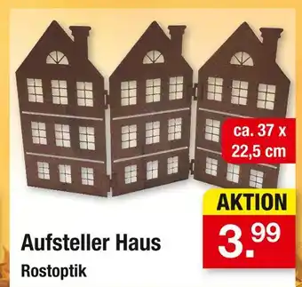 Zimmermann Aufsteller haus Angebot