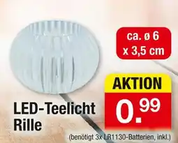 Zimmermann Led-teelicht rille Angebot