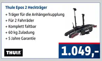 AUTO plus Thule epos 2 heckträger Angebot