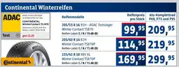 AUTO plus Continental winterreifen 205/55 r 16 91h - adac testsieger Angebot