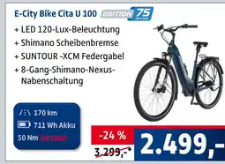 AUTO plus Fischer e-city bike cita u 100 Angebot