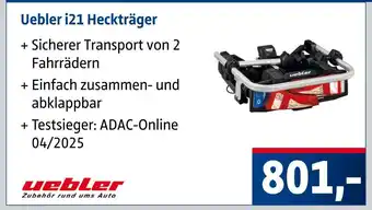 AUTO plus Uebler i21 heckträger Angebot