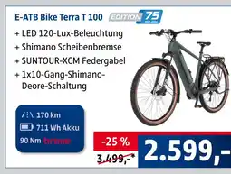 AUTO plus E-atb bike terra t 100 Angebot