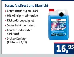 AUTO plus Sonax antifrost und klarsicht Angebot
