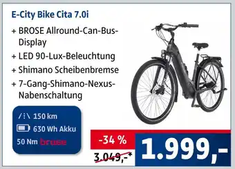 AUTO plus Brose e-city bike cita 7.0i Angebot