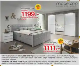 Möbelzentrum Pforzheim Moderano schwebetürenschrank 3-türig Angebot