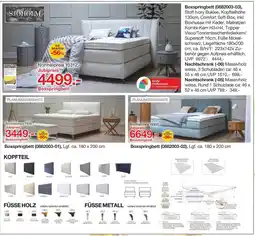 Möbelzentrum Pforzheim Sjöholm boxspringbett Angebot