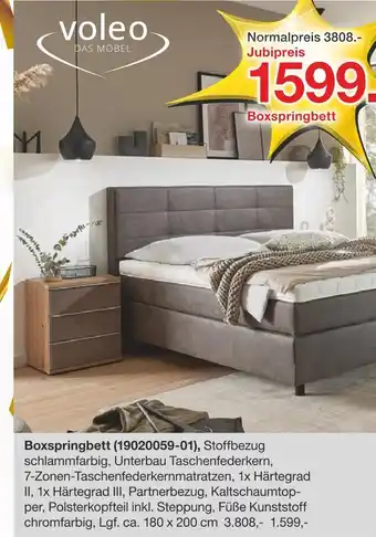 Möbelzentrum Pforzheim Voleo boxspringbett Angebot