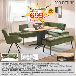 Möbelzentrum Pforzheim Linea natura esstisch Angebot