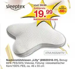 Möbelzentrum Pforzheim Sleeptex nackenstützkissen lilly Angebot