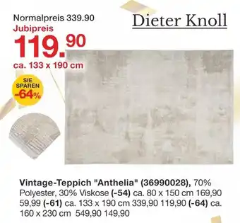 Möbelzentrum Pforzheim Dieter knoll vintage-teppich anthelia Angebot