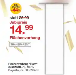 Möbelzentrum Pforzheim Flächenvorhang rom Angebot