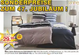 Möbelzentrum Pforzheim Janine mako-satin-bettwäsche ca. 135 x 200 und 80 x 80 cm Angebot