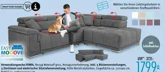 Trends Möbel Easy moove verwandlungsecke fondi Angebot