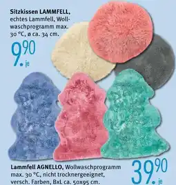 Trends Möbel Sitzkissen lammfell Angebot