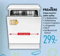 Trends Möbel Premiere einbau-geschirrspüler Angebot