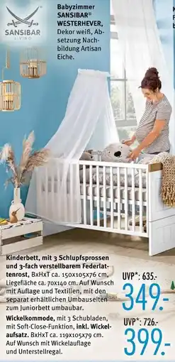 Trends Möbel Sansibar living kinderbett Angebot