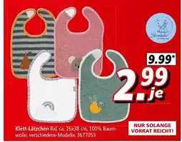 Segmüller Sterntaler klett-lätzchen Angebot