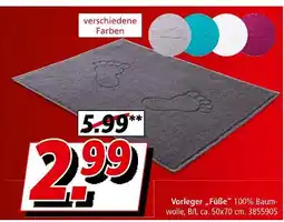 Segmüller Vorleger füße Angebot
