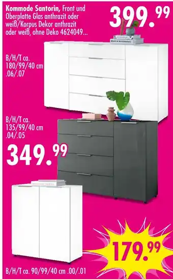 Möbel Boss Kommode santorin Angebot