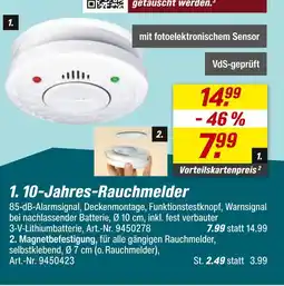 toom Baumarkt 10-jahres-rauchmelder Angebot