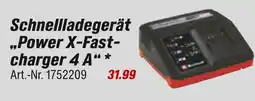 toom Baumarkt Schnellladegerät power x-fastcharger 4 a Angebot