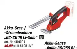toom Baumarkt Akku-gras-/strauchschere gc-cg 18 li-solo Angebot