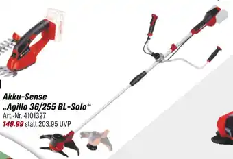 toom Baumarkt Akku-sense agillo 36/255 bl-solo Angebot
