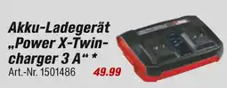 toom Baumarkt Akku-ladegerät power x-twin-charger 3 a Angebot