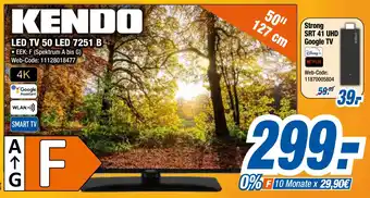 Expert Klein KENDO LED TV 50 LED 7251 B Angebot