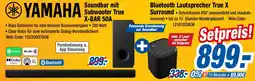Expert Klein YAMAHA Soundbar mit Subwoofer True X-BAR 50A und Bluetooth Lautsprecher True X Surround Angebot