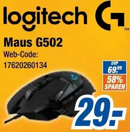 Expert Klein logitech Maus G502 Angebot