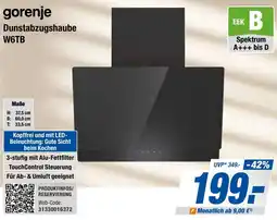 Expert Bening gorenje Dunstabzugshaube W6TB Angebot