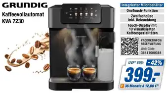 Expert Bening GRUNDIG Kaffeevollautomat KVA 7230 Angebot