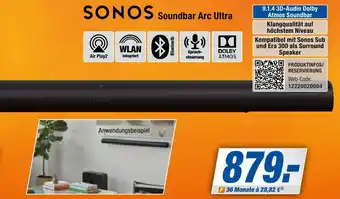 Expert Bening SONOS Soundbar Arc Ultra Angebot