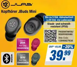 Expert Bening JLAB Kopfhörer JBuds Mini Angebot
