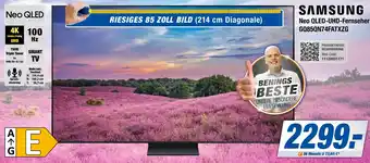 Expert Bening SAMSUNG Neo QLED-UHD-Fernseher GQ85QN74FATXZG Angebot