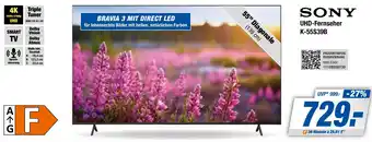 Expert Bening SONY UHD-Fernseher K-55S39B Angebot