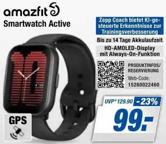 Expert Bening amazfit Smartwatch Active Angebot