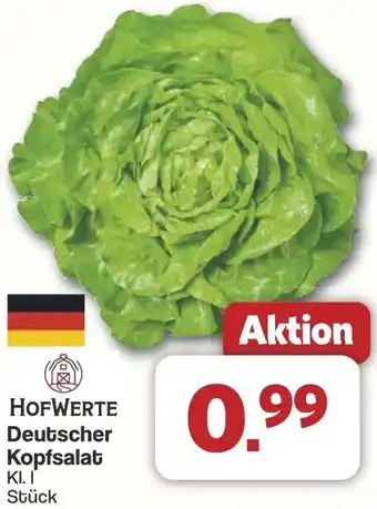 Famila Nord West Hofwerte Deutscher kopfsalat Angebot