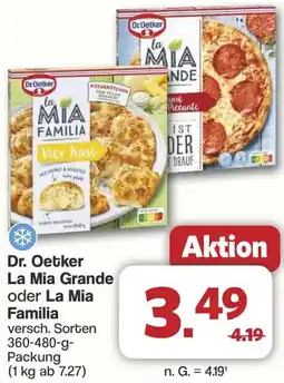 Famila Nord West Dr. Oetker La Mia Grande oder La Mia Familia Angebot